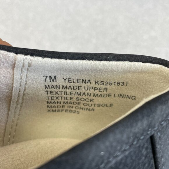 NWOB Kensie Yelena Women's Size 7M Black Slip on Loafers - Picture 5 of 7